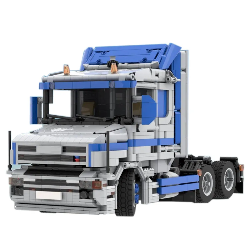 Building Blocks MOC-131531 Heavy Equipment Tractor Truck 6x2 Construction Model 1917PCS Children's Birthday Gifts Christmas Toys