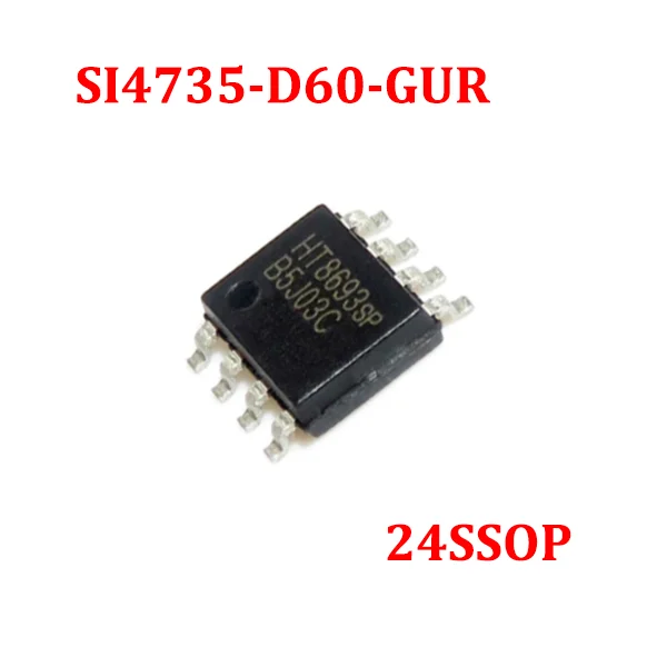 1PCS/5PCS/10PCS/50PCS 4735D60GU SI4735-D60-GU SI4735-D60-GUR RF RX AM/FM 153KHZ-279KHZ 24SSOP