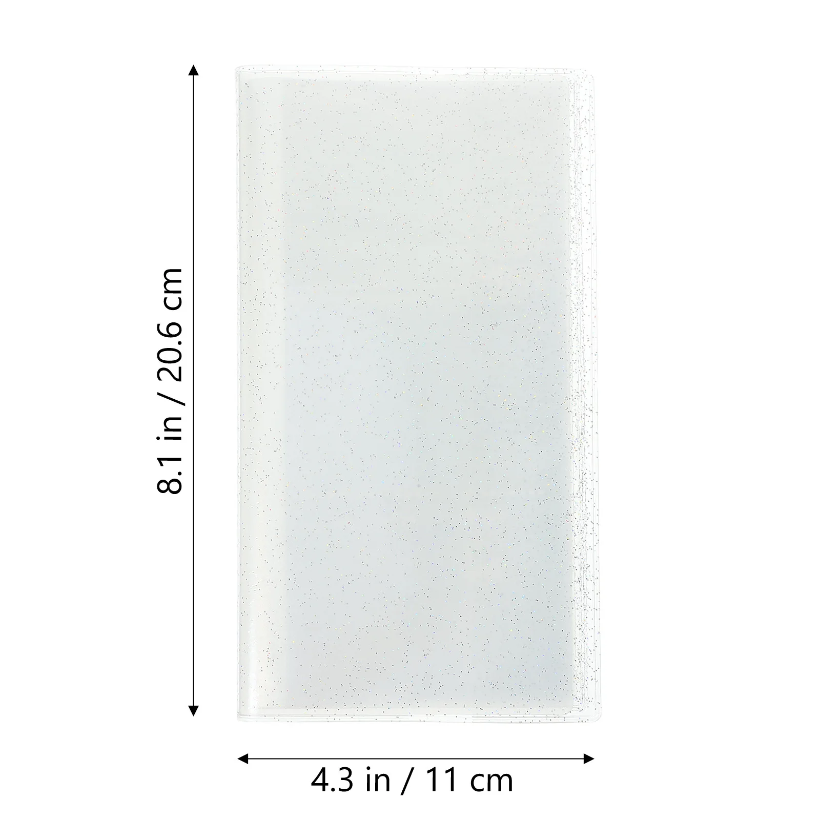 ألبوم صور جيلي الفاكهة حامل تخزين التذاكر البلاستيكية لبطاقات الصور مجموعة ألبوم شفاف محمول لفيلم السفر #2