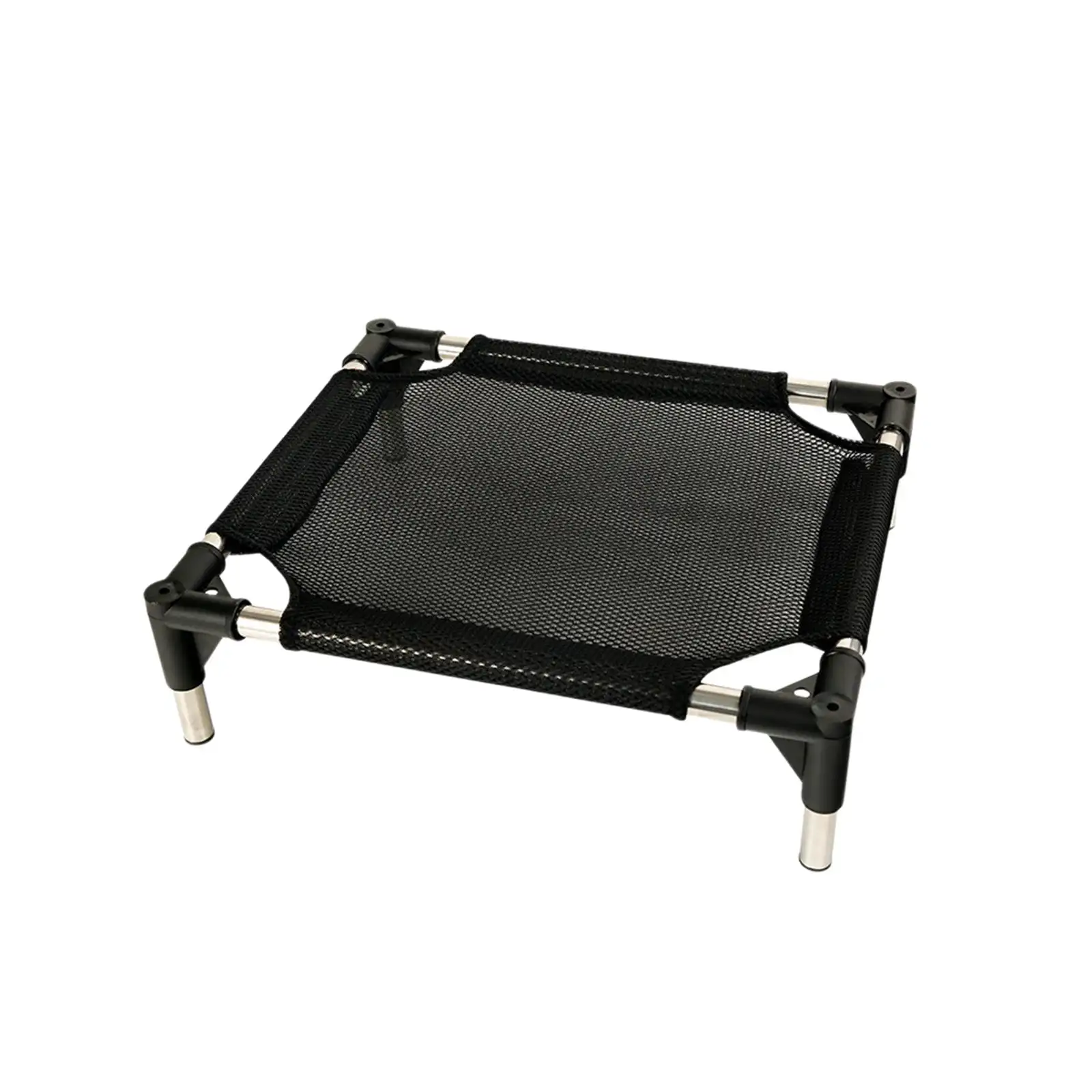 

Pet Bed, Iron Frame Dog Hammock, Moisture-Proof, Removable & Washable Polyester Fiber, Comfort Pet Care Furniture