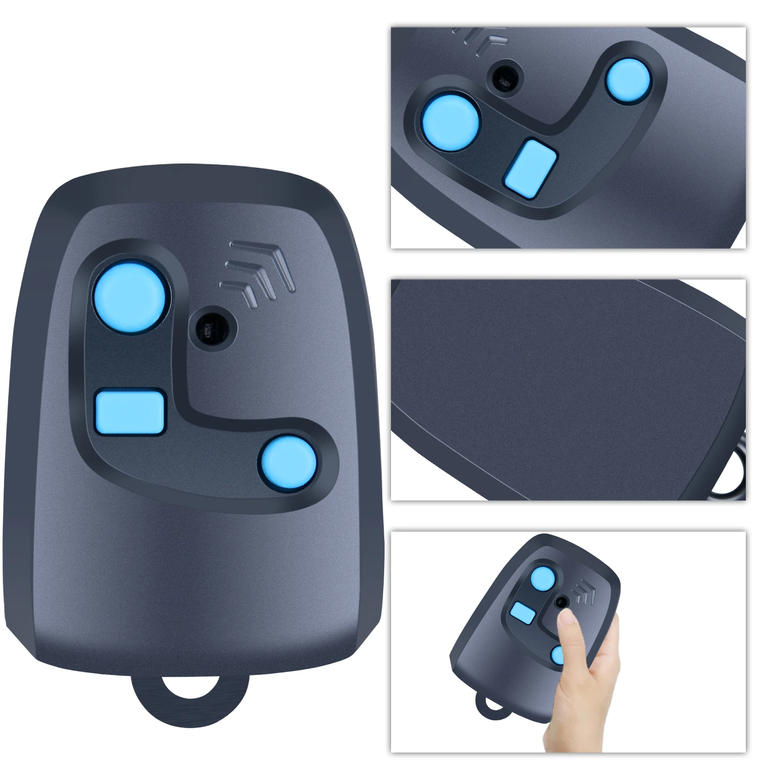 For Peccinin Garage Door Remote Control 3 Buttons 433.92Mhz Rolling Code