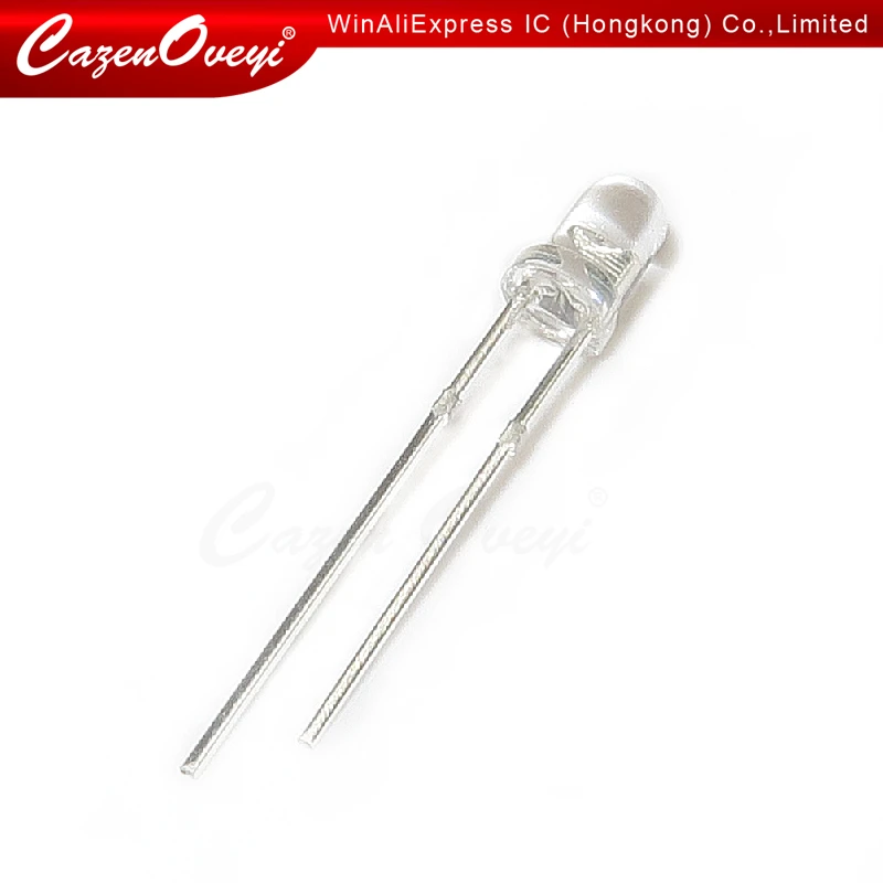 100pcs/lot 50pairs 3mm 940nm LEDs infrared emitter and IR receiver diodes EACH 50PCS In Stock