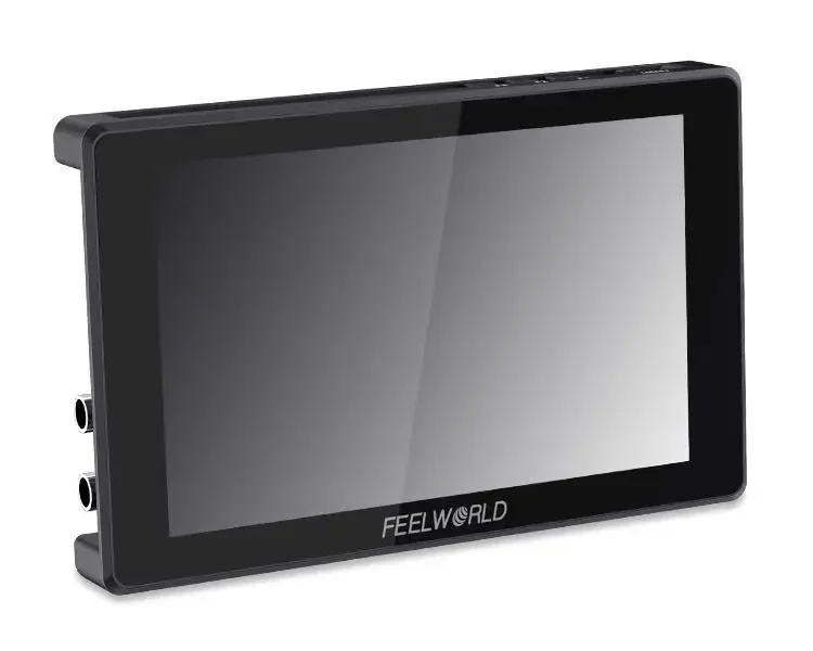 Monitor Feelworld sh7 polegadas, compatível sdi/hdmi, entrada/saída, conversão cruzada, resolução 1920x1200, ultra brilhante, 2200nit