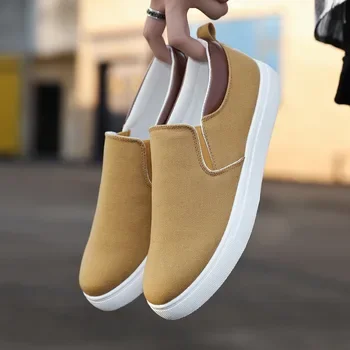 Schlichte weiße Low-Top-Sneaker aus Kunstleder für Herren, Schnürschuhe, minimalistische Skate-Schuhe, Herren-Sneaker aus Kunstleder, rutschfeste Schuhe – Detail 25