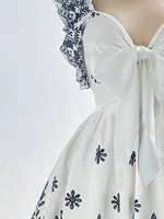 plus Size Elegant Dress Fashionable Ethnic Print Gathering Craft Stylish And Sophisticated Draped Design - Image 5
