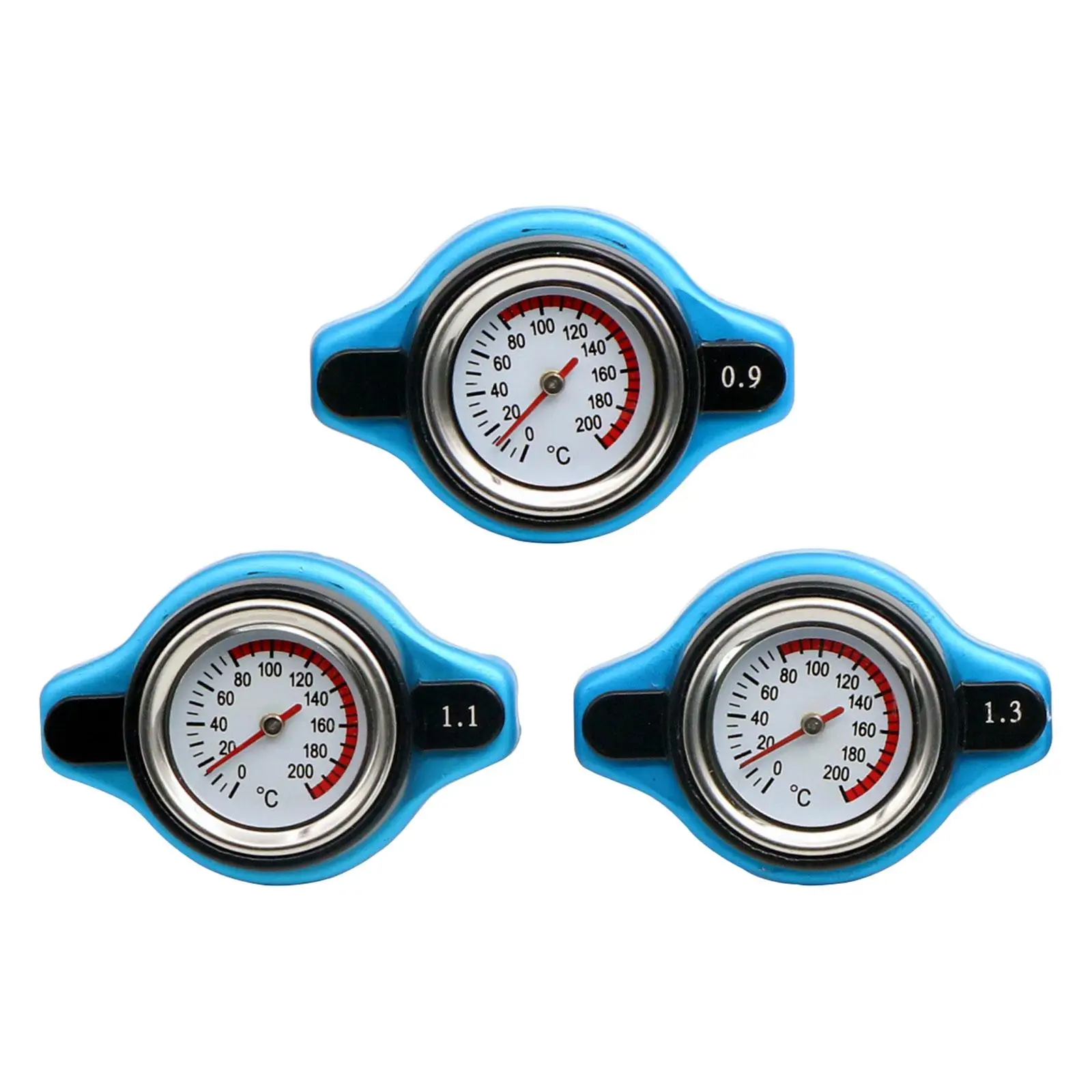 Thermostatic Cap Cover Water Temp Gauge Meter Sturdy Durable Replace Parts