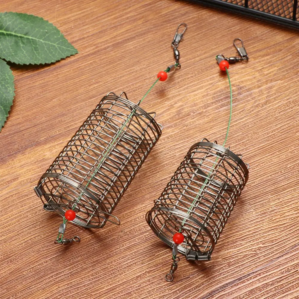 Useful Fishing Tackle Shrimp Catch Holder Aquarium Bait Feeder Fishing Lure Trap Food Feeding Fishing Bait Cage