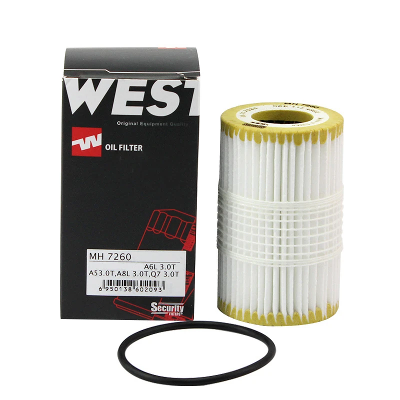 

For AUDI A4 B8 Avant(8K2 8K5) A5 A6 C7(4GH 4GJ 4G5 4GD) A7 Sportback A8 D4 Q7(4MB 4MG) WESTGUARD Oil Filter MH7260 06E115466B