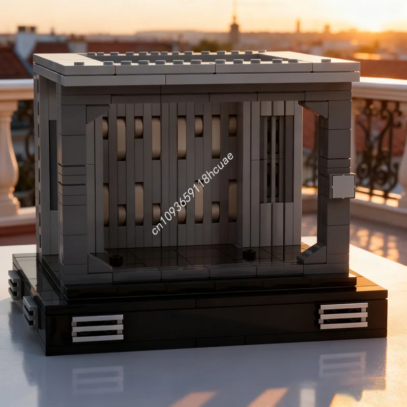 249 قطعة MOC الموت ستار مبارزة ديوراما معركة نموذج اللبنات هدايا عيد الميلاد العمارة اللعب تجميع فكرة الإبداعية للأطفال