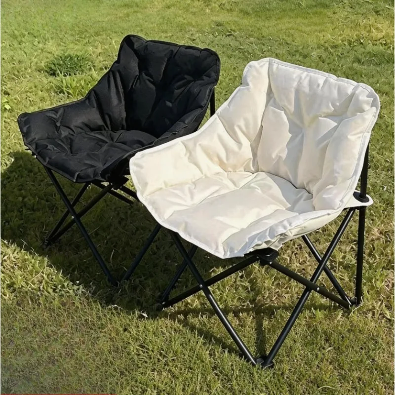 Moon-Shaped Reclining Chair – Portable for Art Students & Camping, Best-Selling Lightweight Folding Lounge