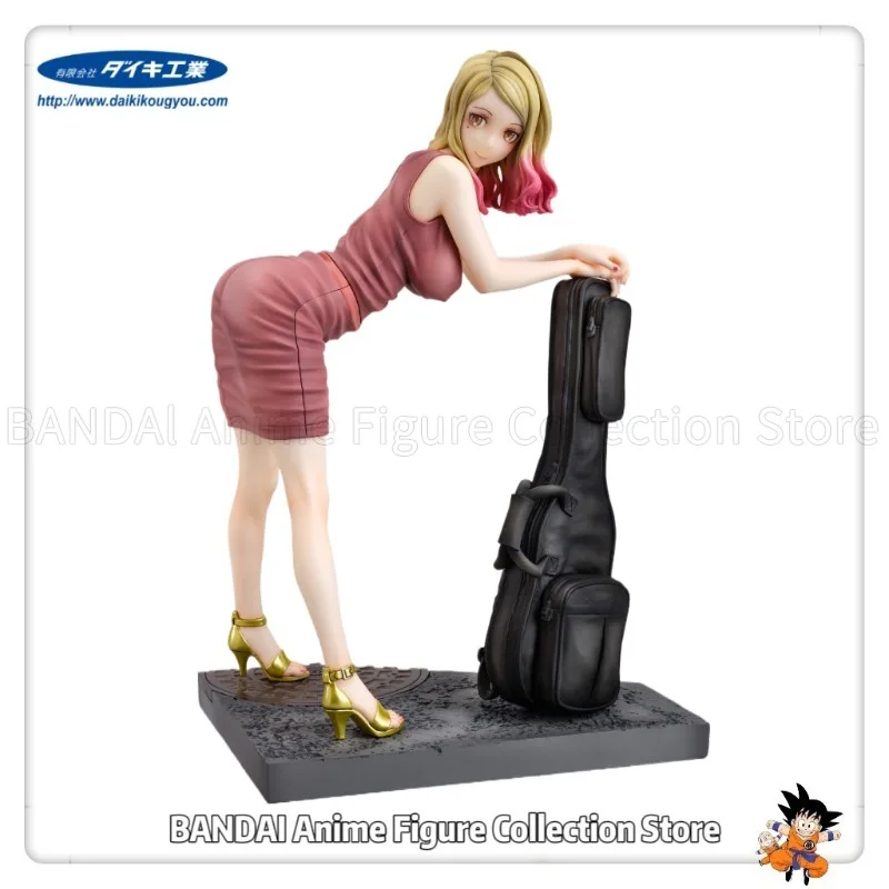 

В наличии оригинальная Daiki Kougyou GUITAR GIRL 24 см 1/6 пропорциональная гуманоидная модель игрушки коллекция подарков