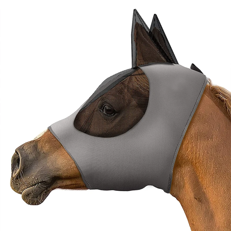 

TF harness, the same horse mask in Europe and America, insect protection, sun protection, face protection, horse earmuffs