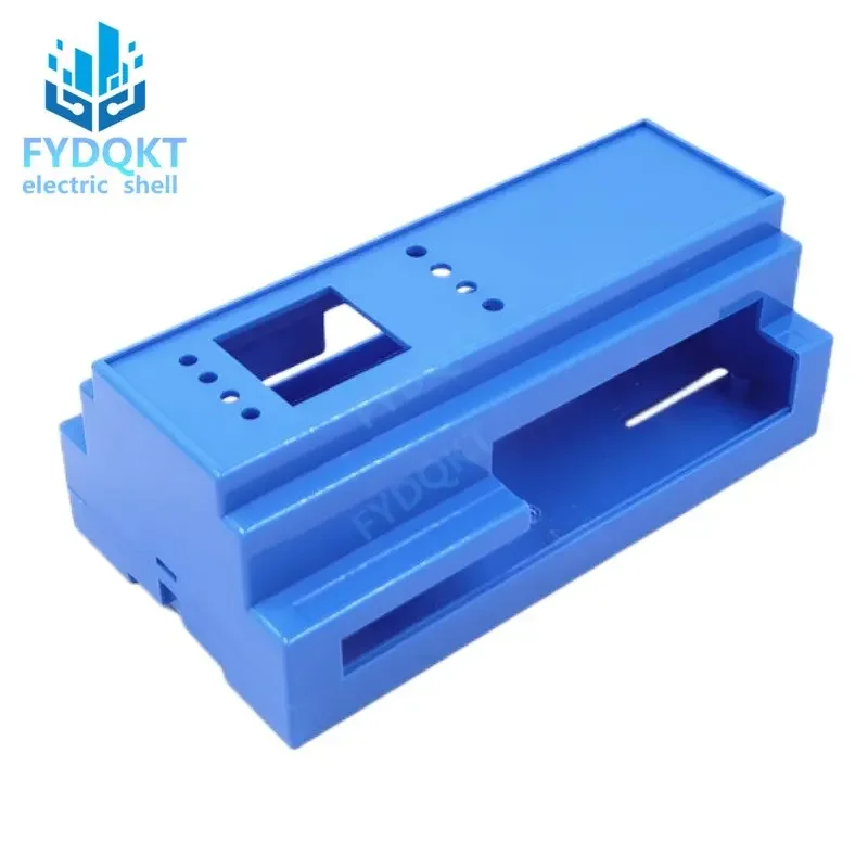 Factory direct sales instrument ABS plastic case guide rail installation meter block box 4-04-2: 88X158X59MM Junction Box