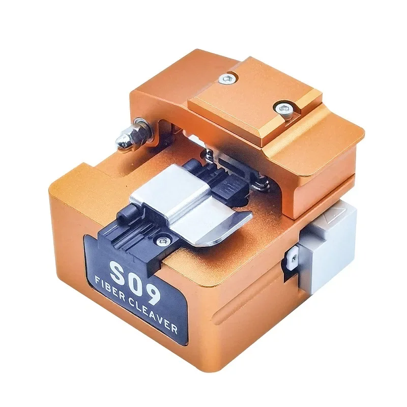 

High Quality AI9 Fusion Splicer S09 One Step Blade Optical Fiber Knife Cleaver Fiber Cutting Machine Knife With Wast Box