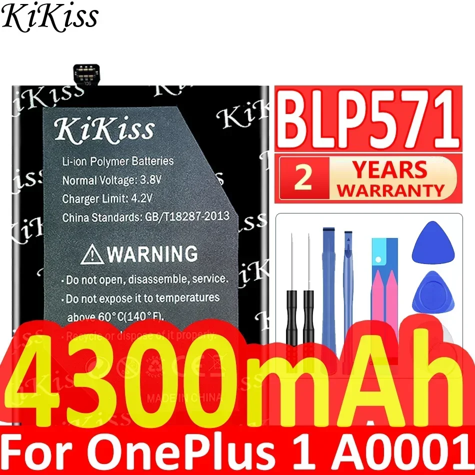 KiKiss Battery for Oneplus 1 + 1 2 3 3T 5 5T 6 6T 7 Pro 7Pro 7T Pro 7TPro 8 Pro 8Pro Nord N100 BE2011 BE2012 BE2015