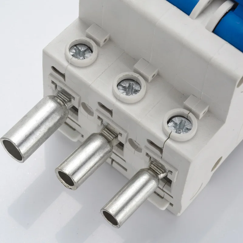 C45 Circuit Breaker Connector Terminal DTD-16/25/35mm Copper Tin Plating Cable crimping terminal DZ47 Air switch pin Connector