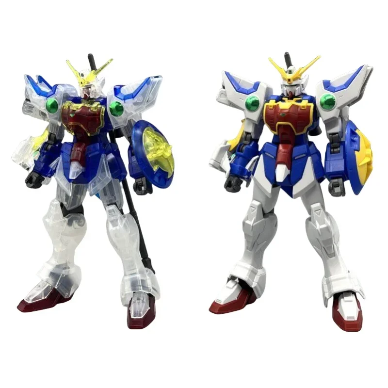 Bandai in Stock Original HGAC 1/144 Limited GUNDAM Anime XXXG-01S SHENLONG GUNDAM [CLEAR COLOR] Action Figures Toys Collectible