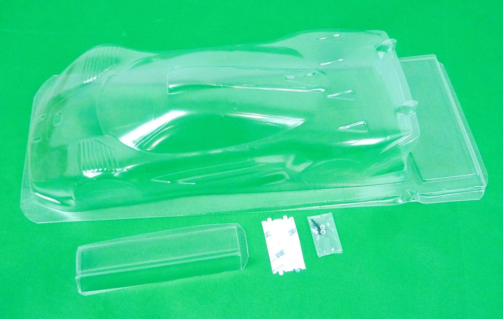 TC105 1/10 مقياس ماكرن F1 GTR RC سباق السيارات البولي غطاء الجسم الشفاف مع الشارات (257 مللي متر قاعدة العجلات/190 مللي متر العرض) #3