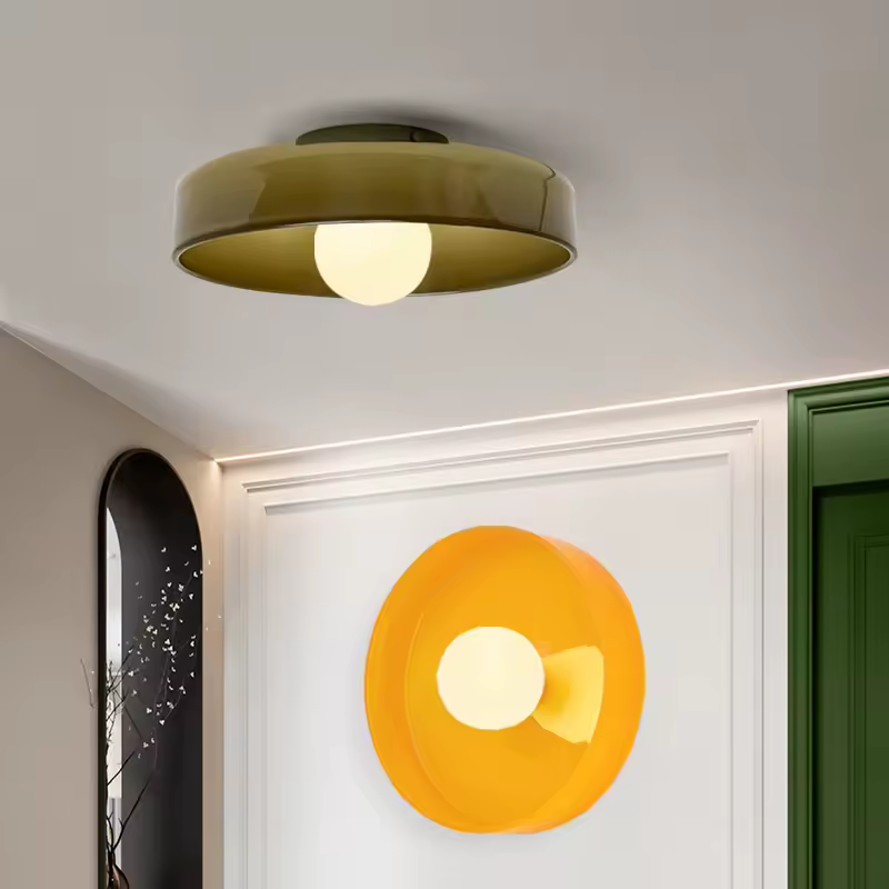 Nordic 35cm luz de teto vidro g9 fonte decoração do quarto lâmpada parede quarto sala estar interior decoração casa luminária led