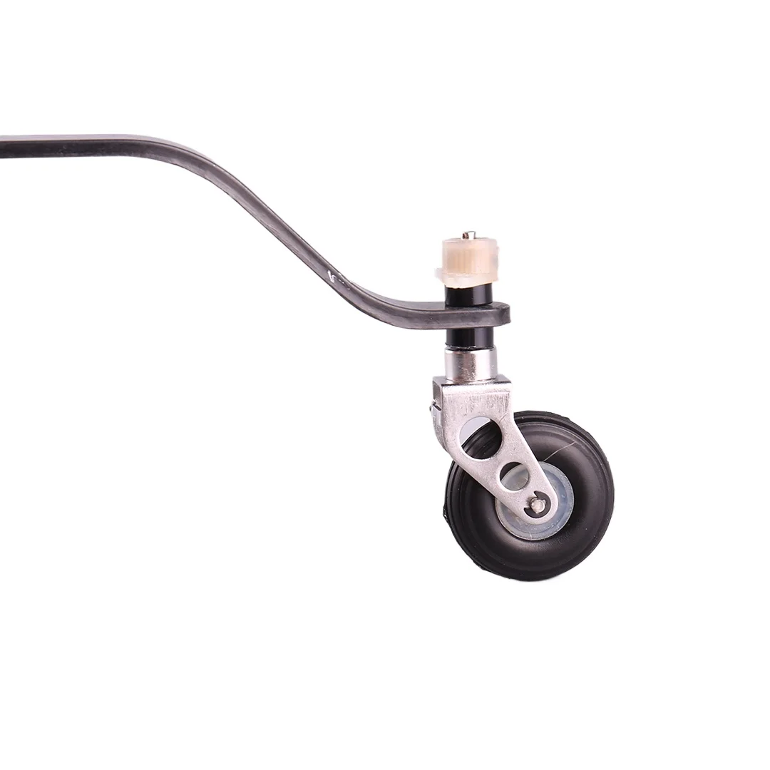 Ensemble de roue arrière en Fiber de carbone 26CC-100CC, pour avion RC à gaz FPV, train d'atterrissage Durable