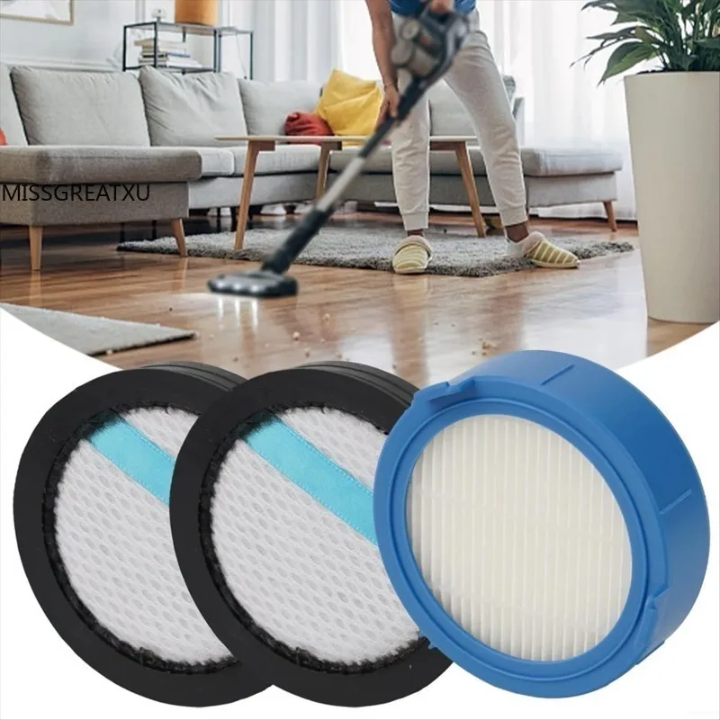 Cordless Vacuum Cleaner Replacement Filter Pre Motor Washable Filter&HEPA Filter for ASKW4 8000 Wireless Cleaning Machine Parts