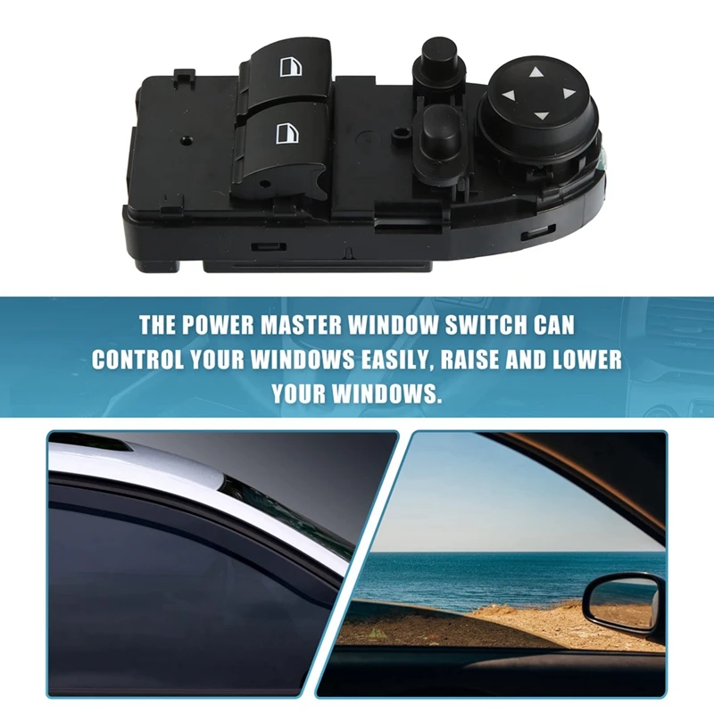 Driver Side Master Power Window Switch For BMW E92 328I 328Xi Xdrive 335I 335Is 2007-2013 61316970693 61319132164