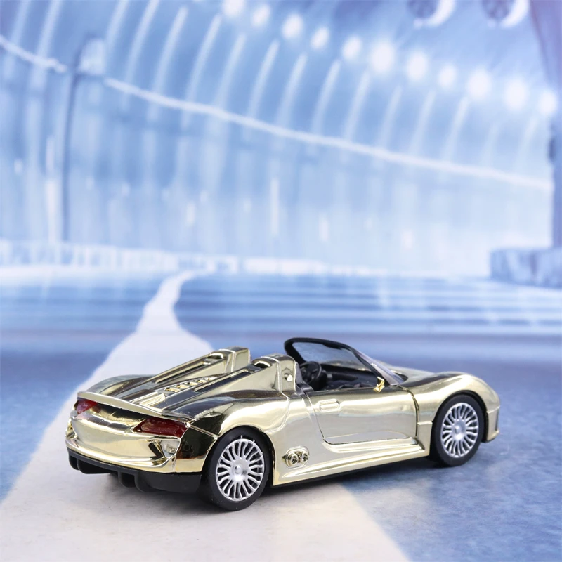 1:32 Porsche 918 Mercedes Benz BIG G BMW Ferrari Simulation Diecast Metal Alloy Model car Pull Back Collection Kids Toy Gifts L4