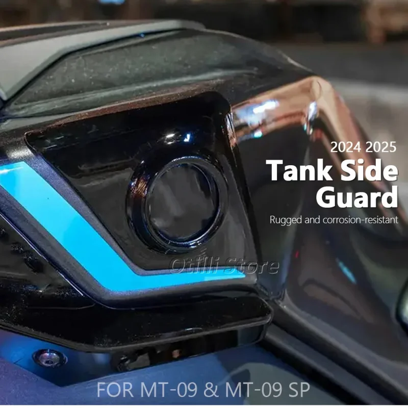

Motorcycle Accessories Oil Tank Side Cover Fairing Guard Protection New For YAMAHA MT 09 SP MT09 MT-09 2024 2025