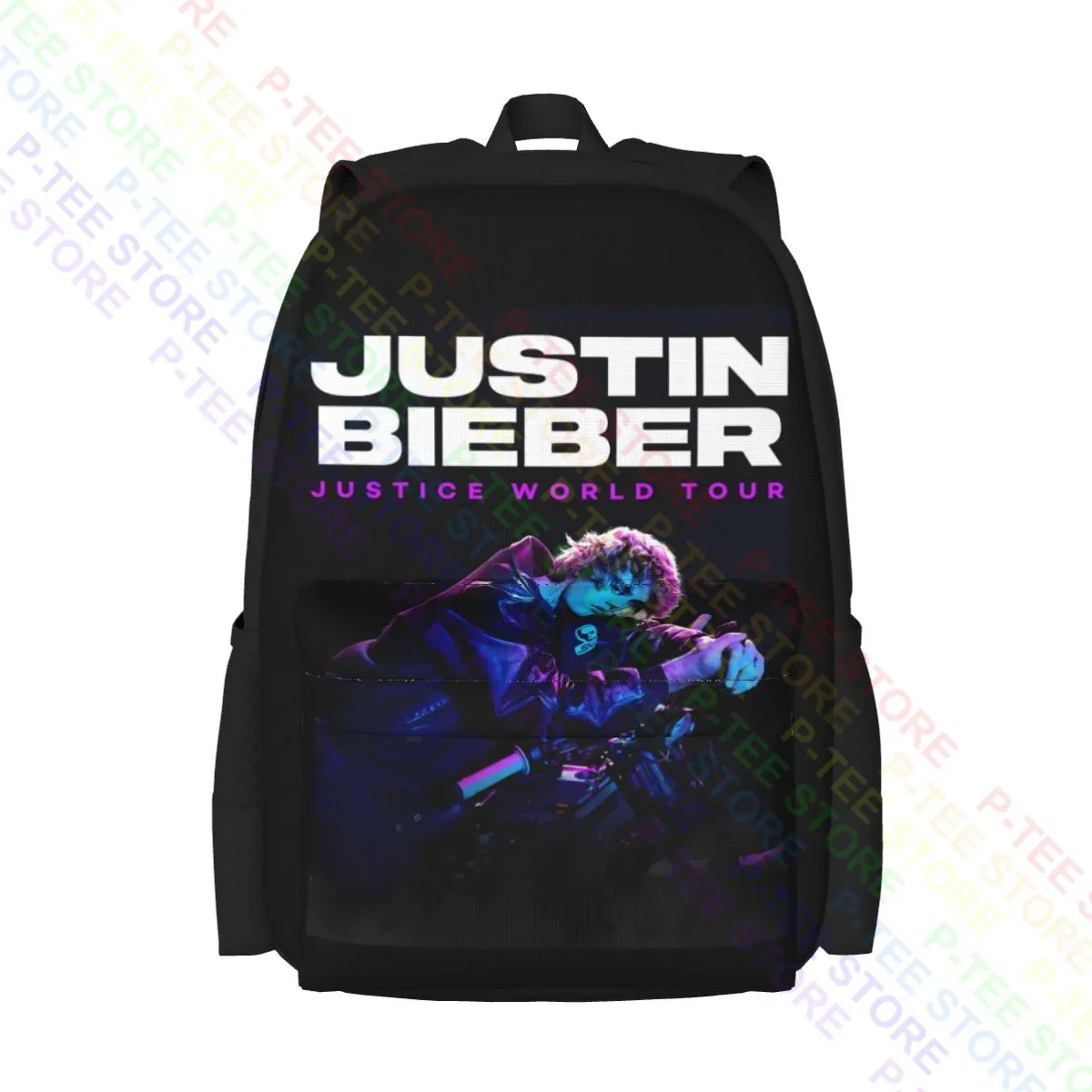 Justin Bieber World Tour 2022 North America Large Capacity Backpack School New Style Eco Friendly School Sport Bag