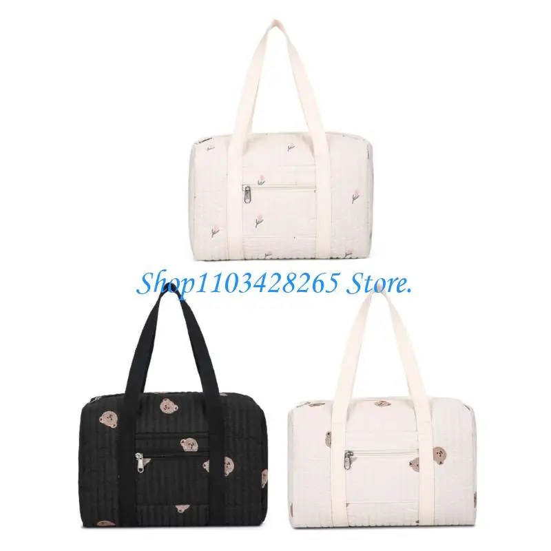 

Diaper Bag with Pocket for Baby Bottles Essential Product Spacious Baby Nappy Case for Travel Outings G2TE