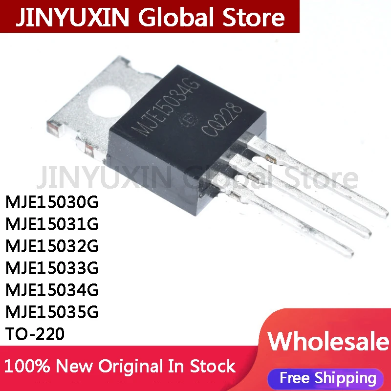 10Pcs MJE15030G MJE15031G MJE15032G MJE15033G MJE15034G MJE15035G TO-220 IC IN Stock Wholesale