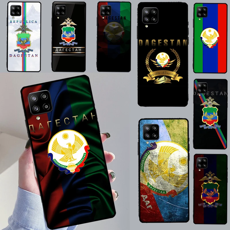 Dagestan National Flag Cover For Samsung Galaxy A53 A73 A33 A13 A51 A71 A12 A22 A32 A52 A72 A52S A14 A34 A54 Case