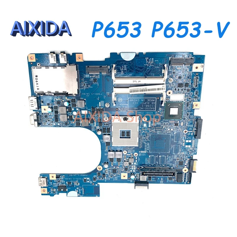 

AIXIDA NBV7G11001 NB.V7G11.001 48.4UP01.011 mainboard For Acer travelMate P653 P653-V Laptop Motherboard QM77 DDR3 full tested