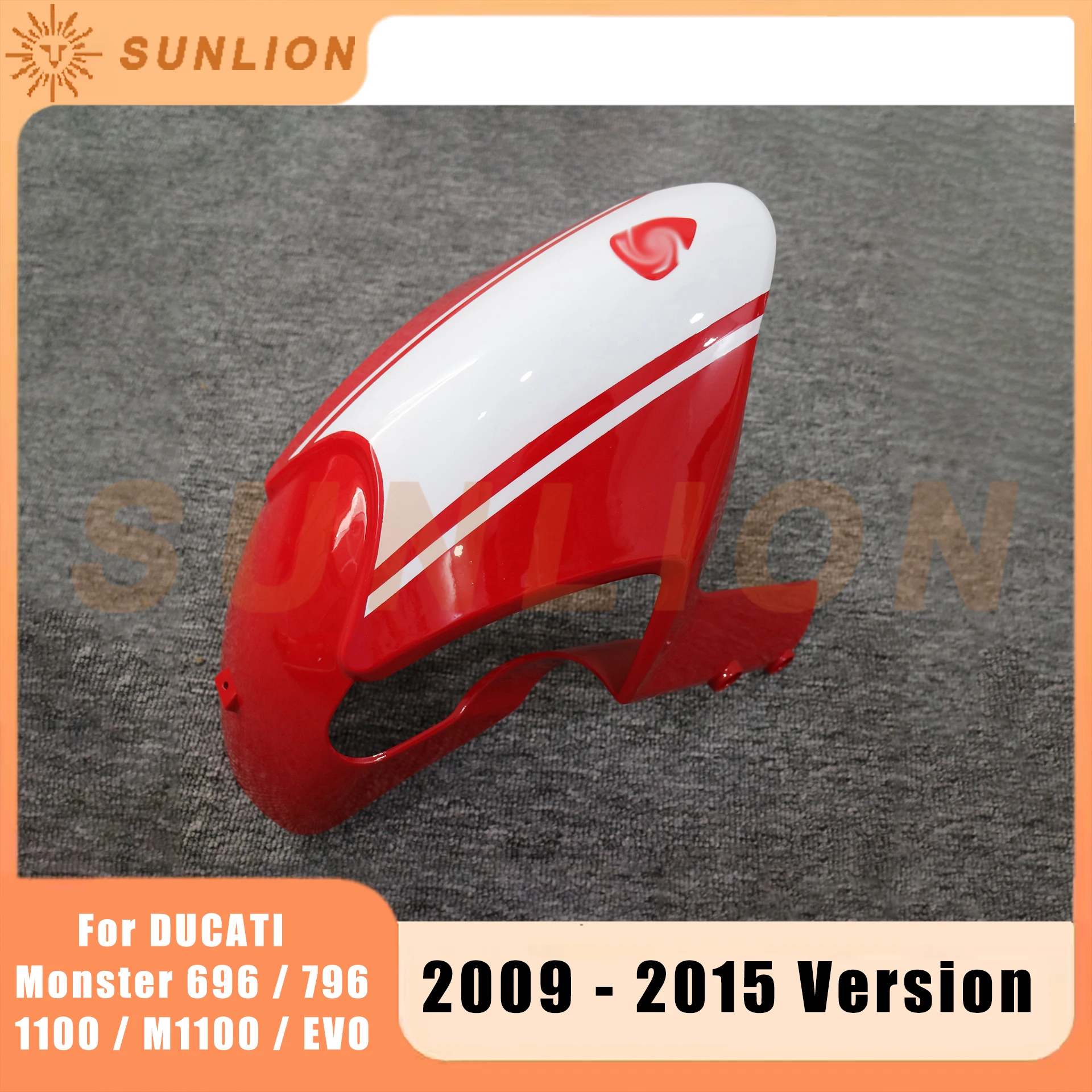 Motorcycle Front Fender Mudguard For DUCATI Monster 696 / 796  / 1100 / M1100 / EVO 2009 - 2015 Version