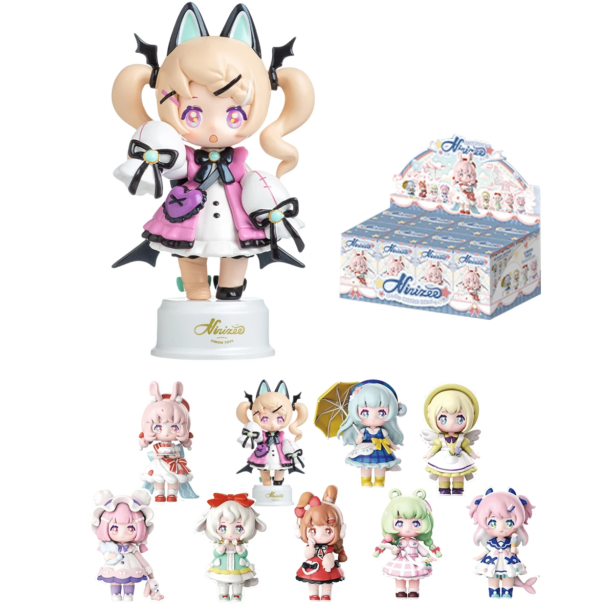 

HIPLAY Simontoys Ninizee The Childish Island Series Blind Box Figure