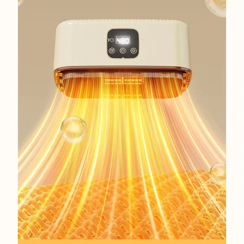 

Electricity Hot Air Portable Electric Small Clothes Dryer Retractable Folding Wall-Mounted Clothes Dryer