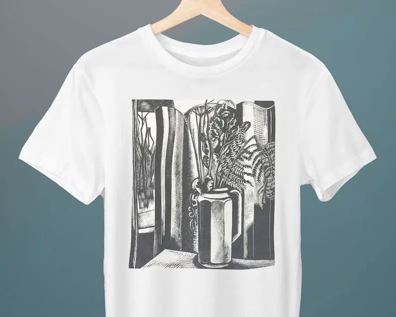 

Still Life III, Paul Nash Painting, Unisex T-Shirt, Art T-Shirt, Gift for Her, Gift for Him, Art Lover Gift