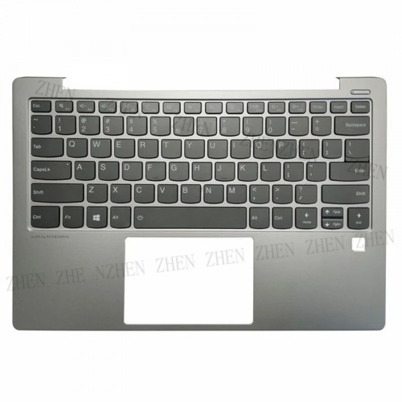 Y لوحة المفاتيح الأمريكية الجديدة لينوفو IdeaPad S530-13IML S530-13IWL Palmrest غطاء فضي