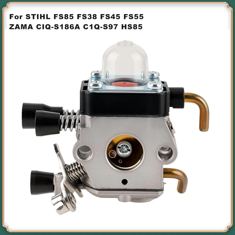 

Carburetor for STIHL FS38, FS45, FS55, FS85 Trimmers - Replaces ZAMA C1Q-S186A, C1Q-S97, HS85