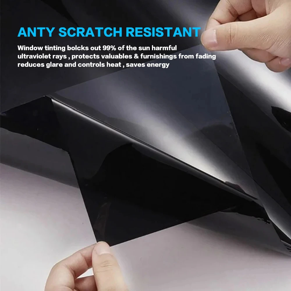 50cmx3/6m Car Window Privacy Tint Film Auto Vinyl Anti Look Glass Sticker Foils Ceramic Summer Solar UV Protector Mirror