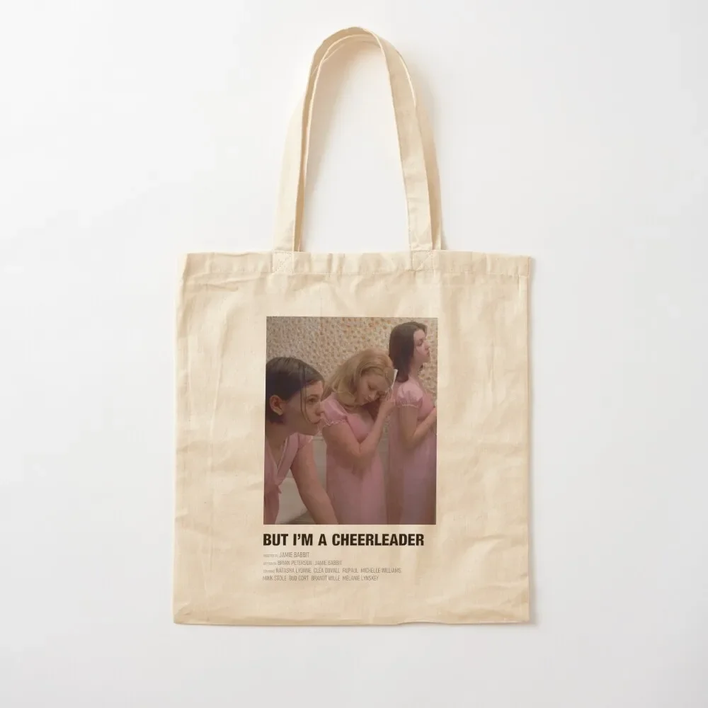 

But I'm a Cheerleader Minimal poster Tote Bag Candy bags Beach bag Tote Bag