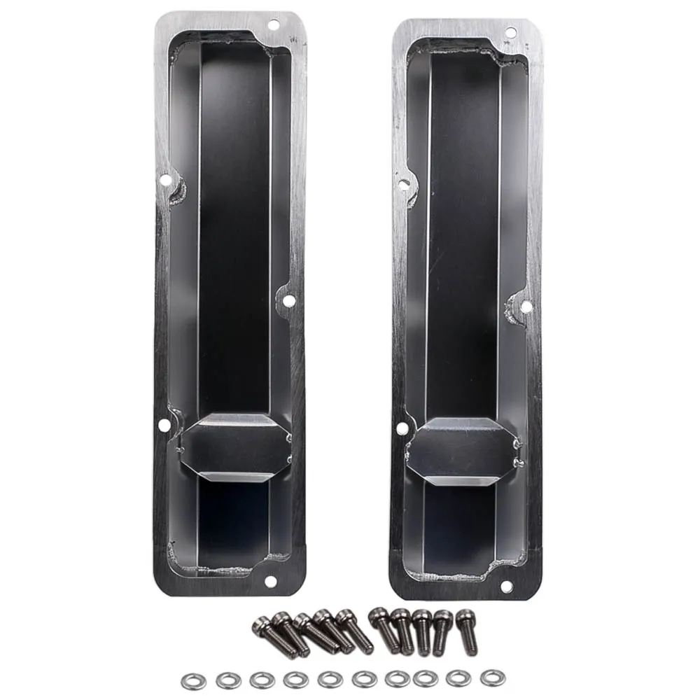 

Valve Covers Kit For Ford FE Stain Finis 352 360 406 427 428 Big Block 1958-1976