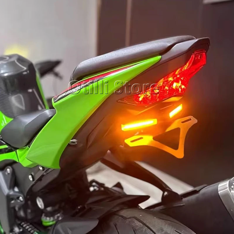 

Fit For Kawasaki Ninja ZX-6R ZX6R ZX 6R 636 2024 2025 Motorcycle Rear Tail Tidy Fender Eliminator License Plate Holder Bracket