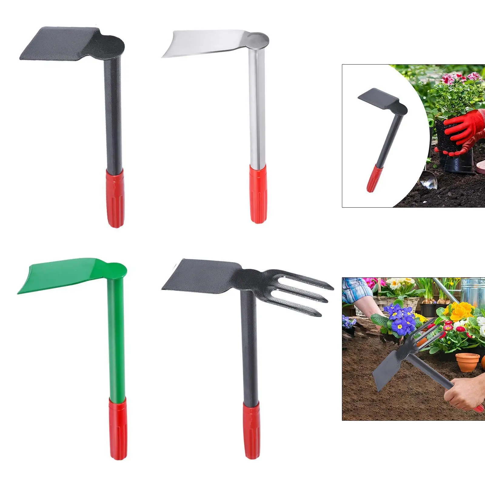 Garden Hoe Hand Tool 35 cm Comfortable Handle Professional Hand Weeding Puller Handy Hoe Weeding Tool for Planting