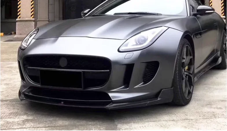 Voor Jaguar F Type 2013-2019 Hoogwaardige Koolstofvezel Auto Voorlip Achter Diffuser Spoiler Zijrok Bodykit Beschermer