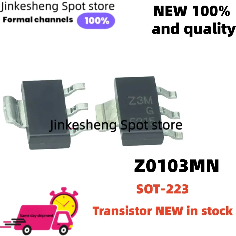 100% Original New 10-50-100pcs Z0103MN 03MN SOT-223 Bidirectional thyristor transistor Quality of life