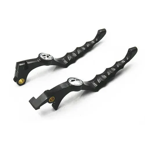 Motorcycle Black 3D Skull Zombie Brake clutch Lever For Honda Shadow 600 750 Magna 750 VTX1300 CB919