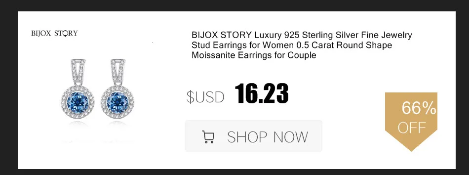 BIJOUX STORY 1CT Moissanit Anhänger für Frauen Simulierte Diamant Halskette S925 Sterling Silber Schmuck Mädchen Valentinstag Geschenk – Detail 2