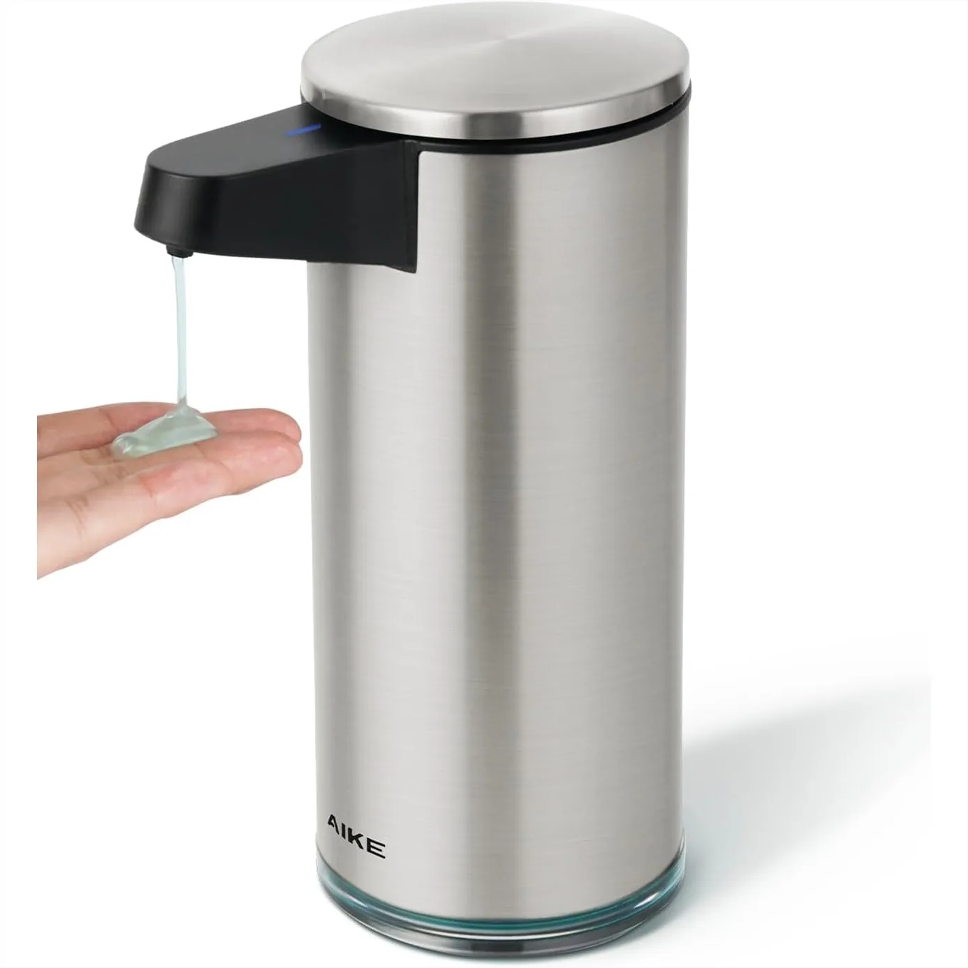 

Automatic Soap Dispenser Type-C Rechargeable, Brushed Stainless Steel for Liquid Soap, 12.8 fl.oz.