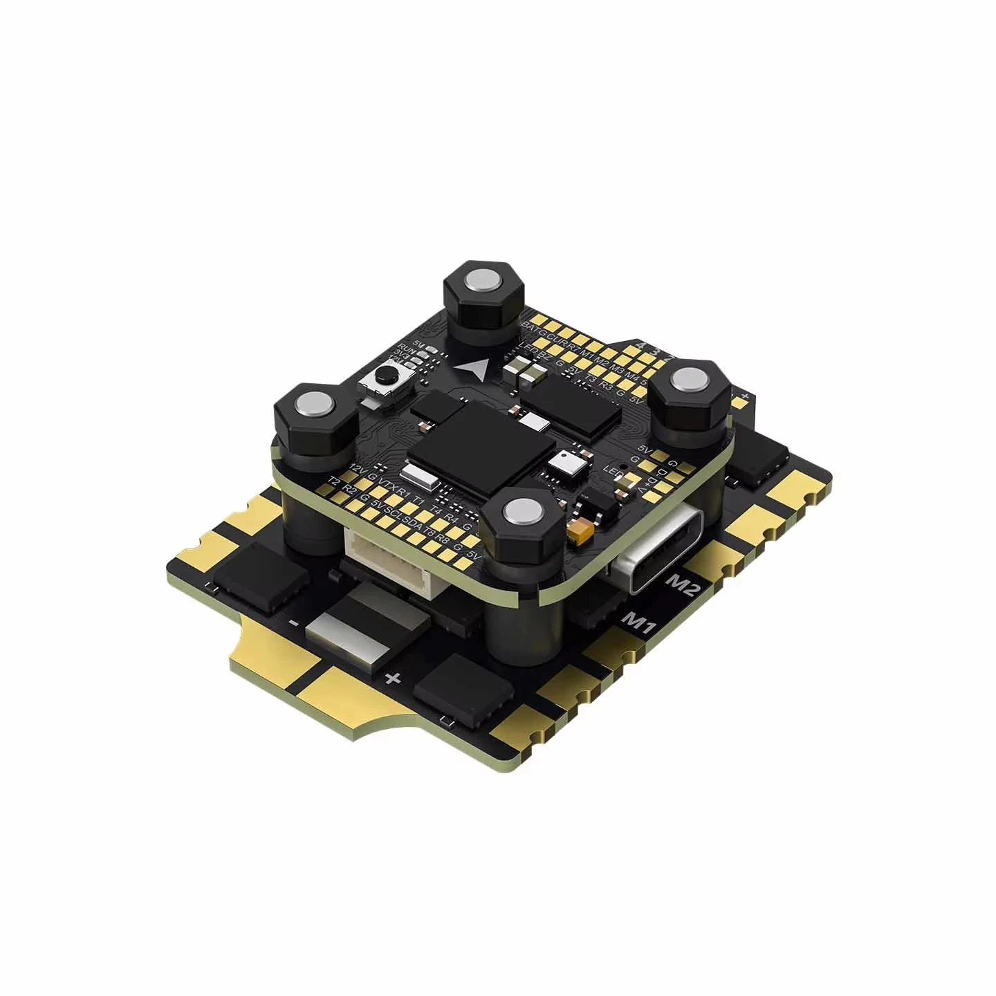 Axisflying Argus Mini 60A H743 FPV Stack, FC & ESC 32-bit 6S BLHeli32 DShot1200 High Performance Racing Drone DIY Parts